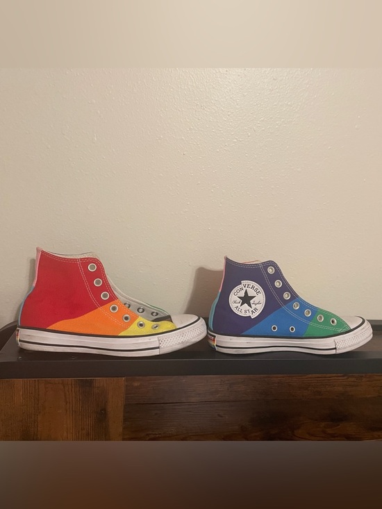 Converse Other - 🌈 Converse Chuck Taylor Rainbow Canvas High Tops 🌈